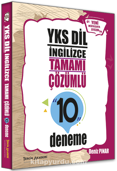 YKS Dil İngilizce Tamamı Çözümlü 10 Deneme