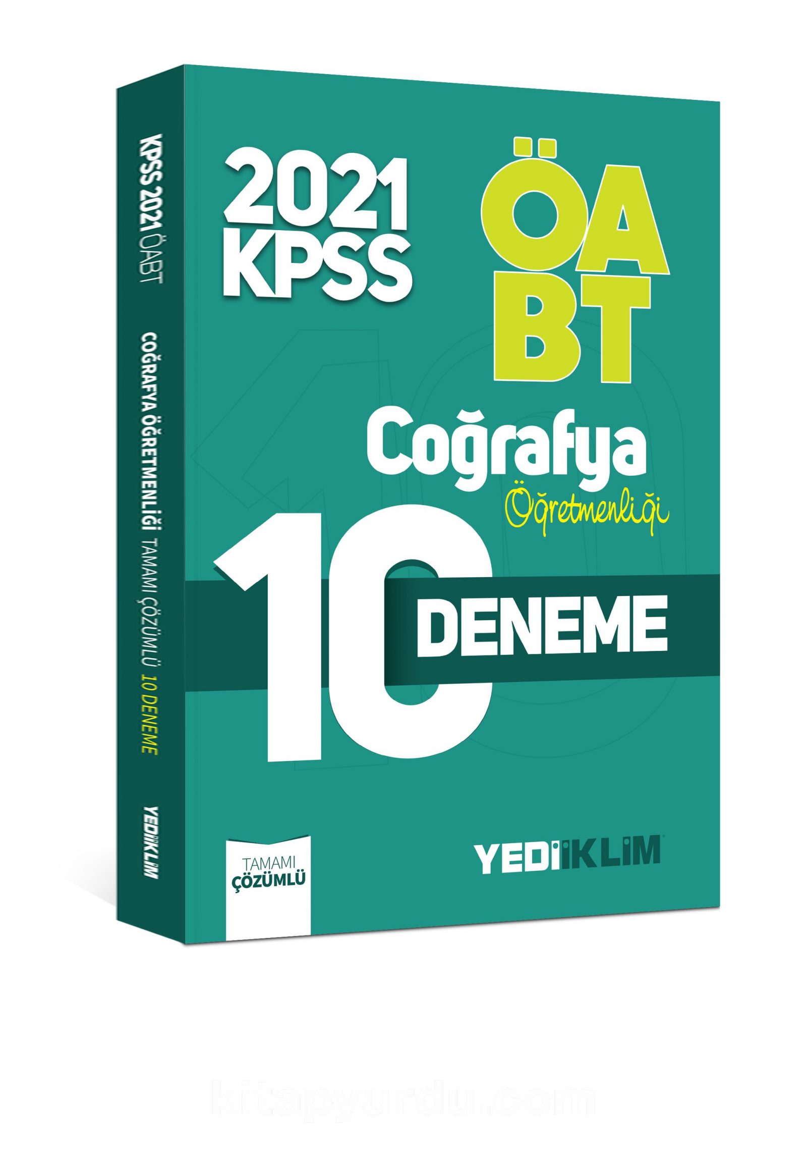 2021 ÖABT Coğrafya Öğretmenliği Tamamı Çözümlü 10 Deneme