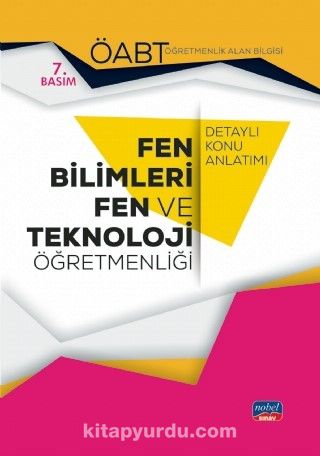 2021 ÖABT Fen Bilimleri ve Teknoloji Öğretmenliği - Öğretmenlik Alan Bilgisi - Detaylı Konu Anlatımı