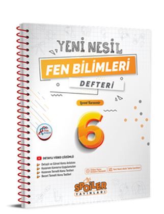 6.Sınıf Fen Bilimleri Defteri