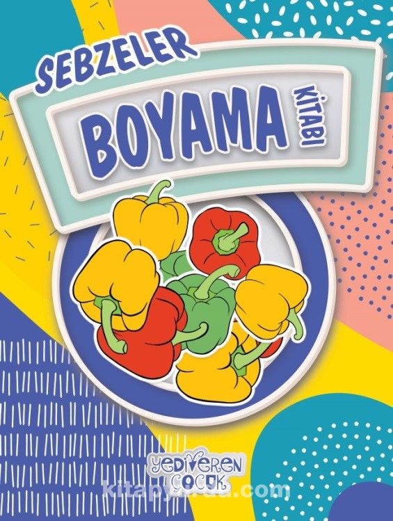 Sebzeler Boyama Kitabı