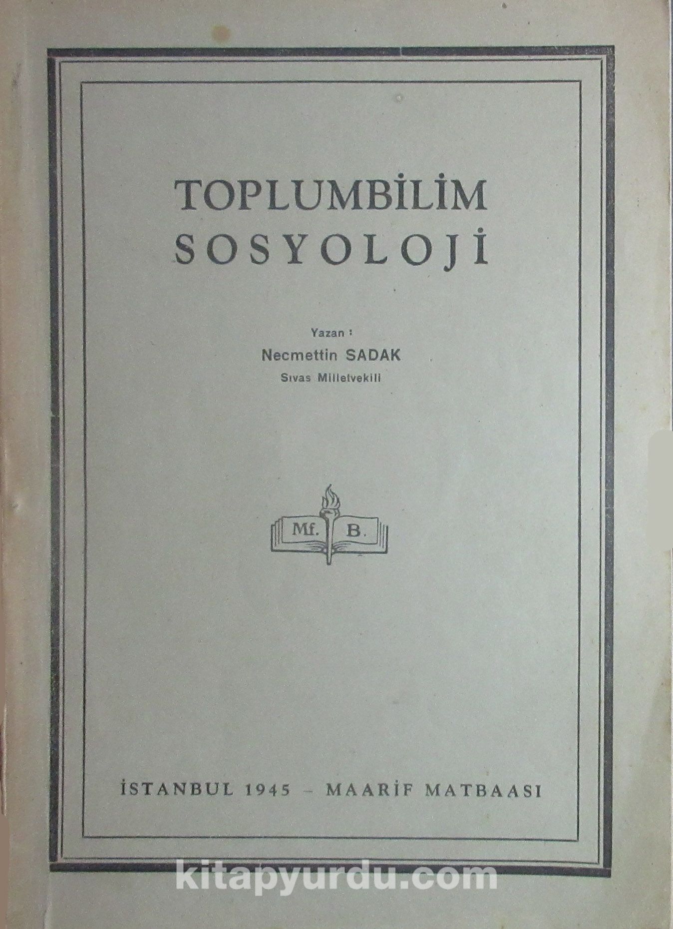 Toplumbilim Sosyolojisi (2-F-35)