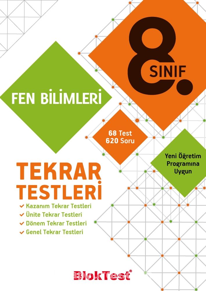 8. Sınıf Fen Bilimleri Tekrar Testleri