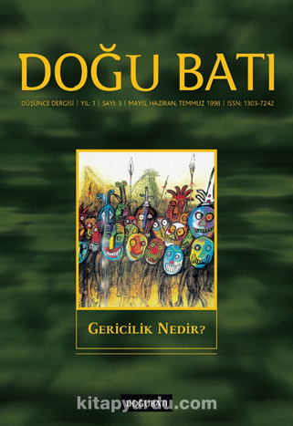 Doğu Batı Sayı: 3 Mayıs, Haziran, Temmuz 1998 (Üç Aylık Düşünce Dergisi)