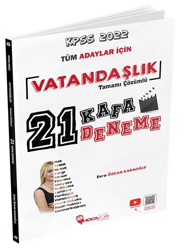 KPSS Vatandaşlık 21 Kafa Deneme Tamamı Çözümlü