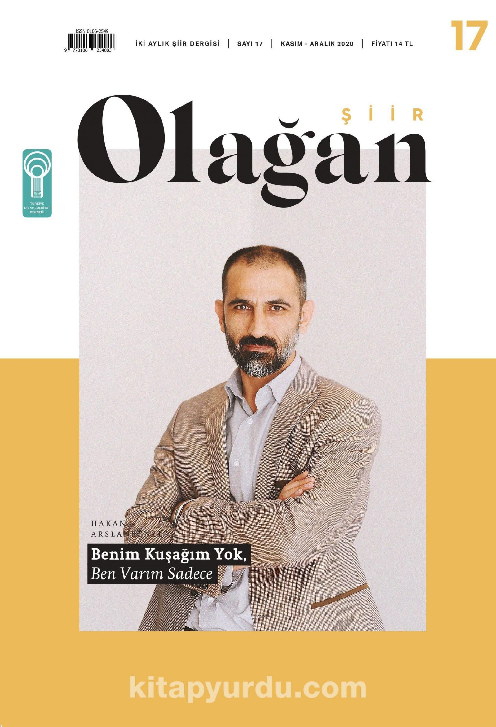 Olağan Şiir Dergisi Sayı:17 Kasım-Aralık 2020