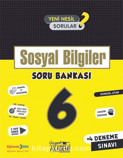 6. Sınıf Sosyal Bilgiler Soru Bankası