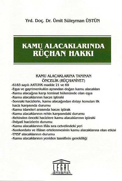 Kamu Alacaklarında Rüçhan Hakkı