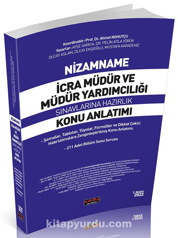 Nizamname İcra Müdür ve Müdür Yardımcılığı Konu Anlatımı