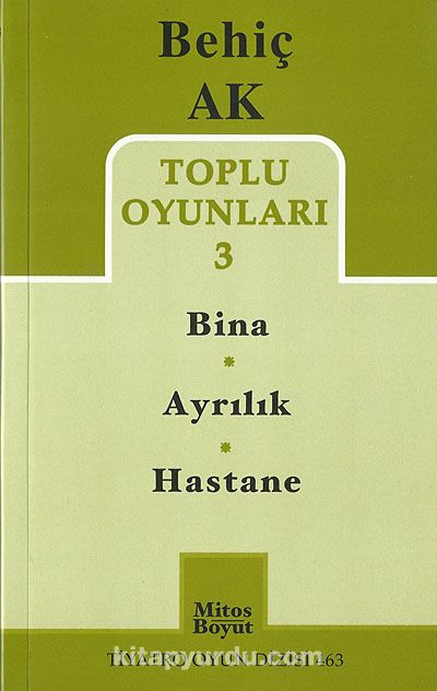 Toplu Oyunları -3 / Bina - Ayrılık  - Hastane