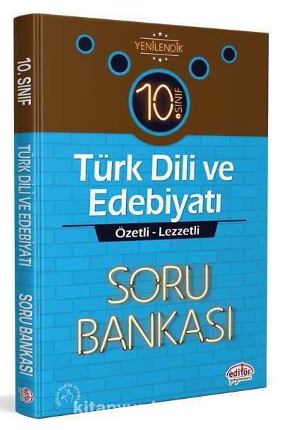 10. Sınıf Türk Dili ve Edebiyatı Özetli Lezzetli Soru Bankası