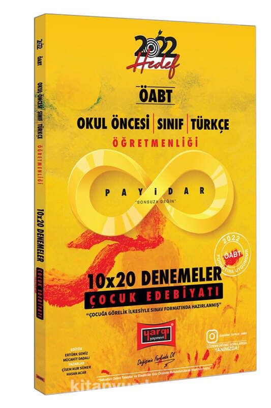 2022 ÖABT Payidar Okul Öncesi Sınıf Türkçe Öğretmenliği Çocuk Edebiyatı 10x20 Denemeler