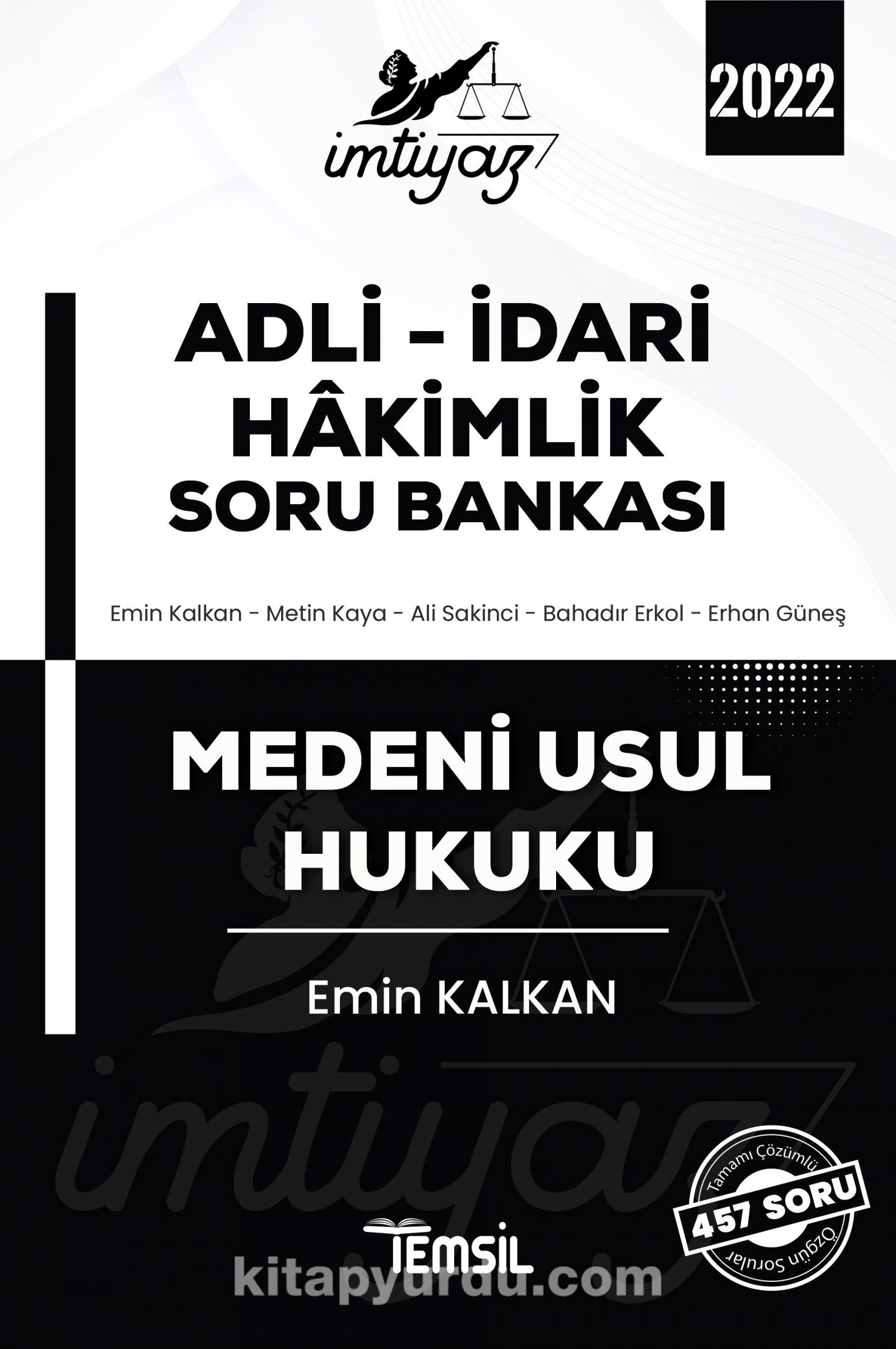 İmtiyaz Adli - İdari Hakimlik Soru Bankası Medeni Usul Hukuku