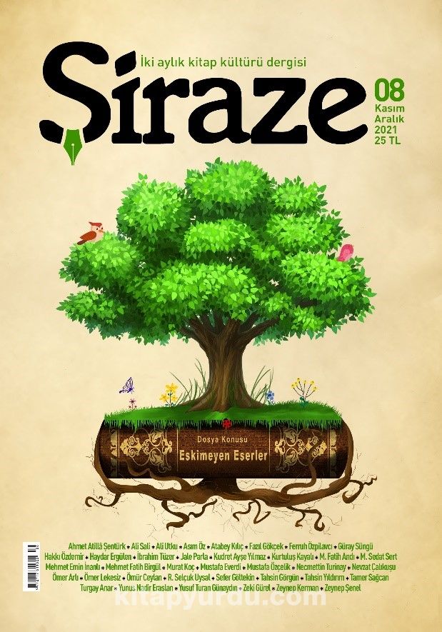 Şiraze İki Aylık Kitap Kültürü Dergisi Sayı:8 Kasım-Aralık 2021