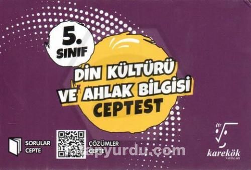 5. Sınıf Din Kültürü ve Ahlak Bilgisi Cep Test