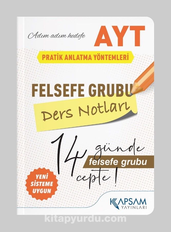 AYT Felsefe Ders Notları (Cep Boy)