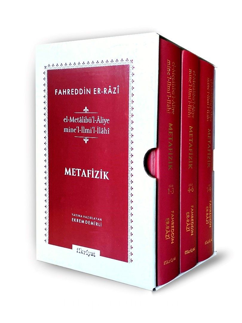 Metafizik (el-Metalibü’l-Âliye) (3 Kitap Takım)