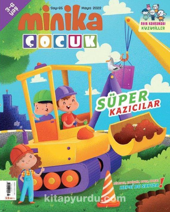 Minika Çocuk Aylık Çocuk Dergisi Sayı: 65 Mayıs 2022