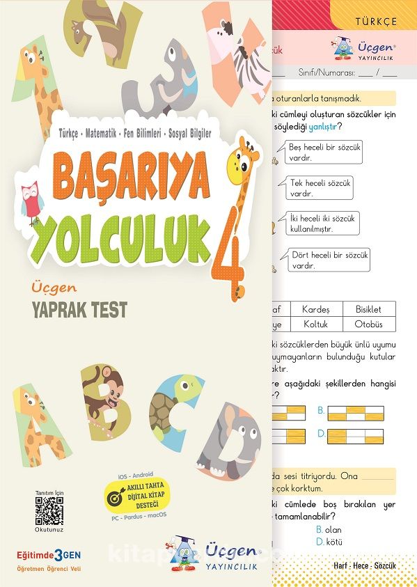 Üçgen Yaprak Test 4