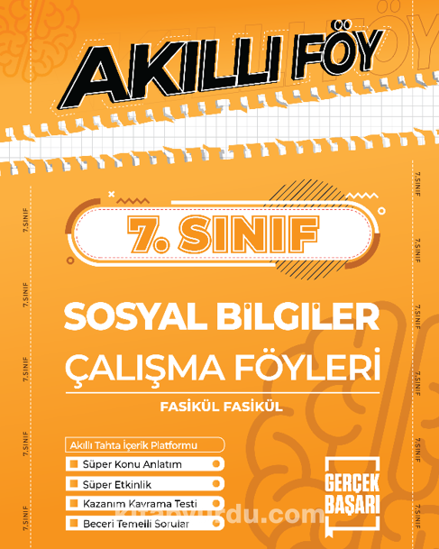 7. Sınıf Sosyal Bilgiler Akıllı Föy