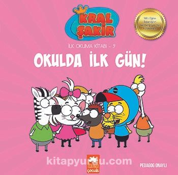 Okulda İlk Gün /  Kral Şakir İlk Okuma Kitabı 9