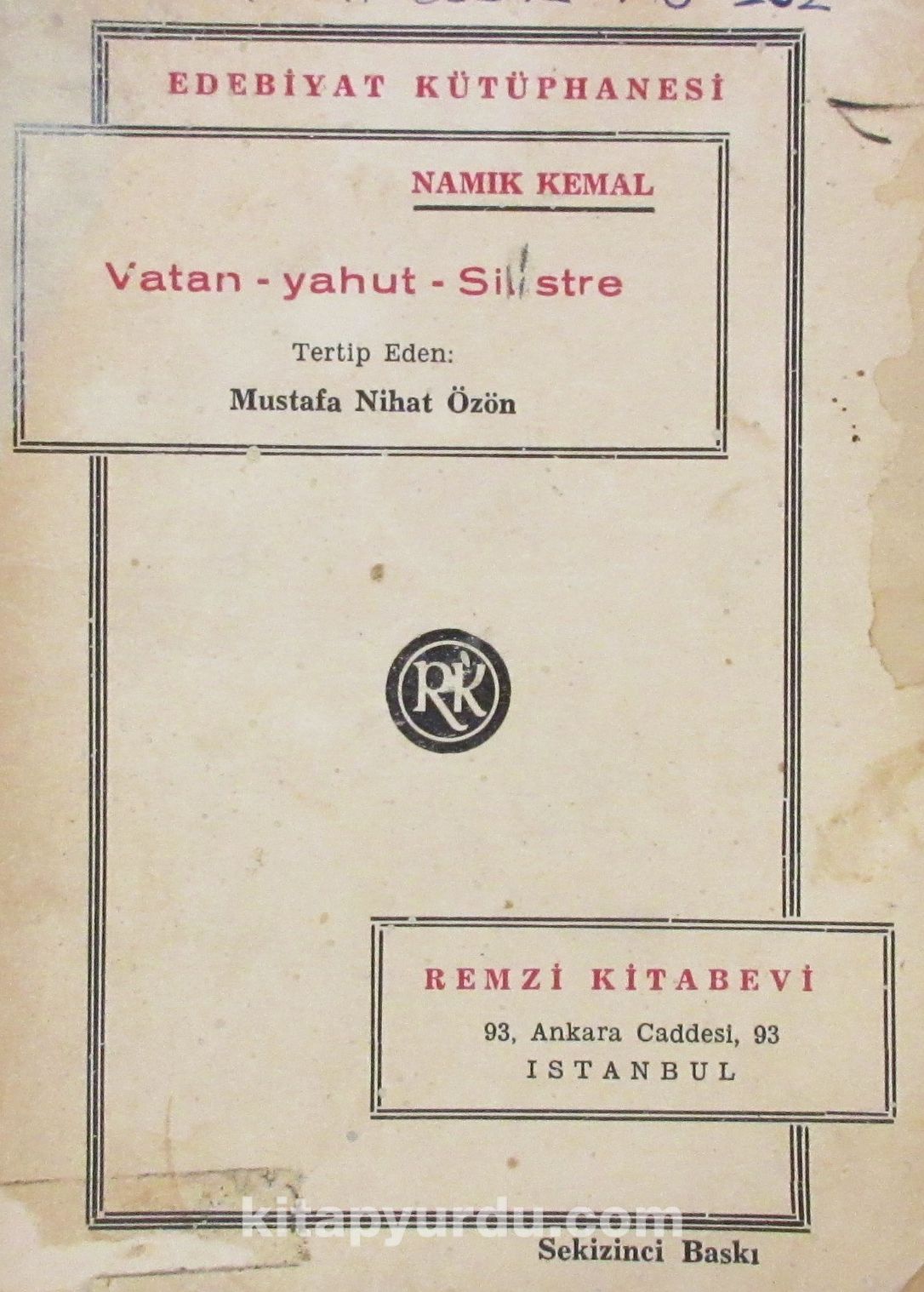 Vatan Yahut Silistre (2-G-41)