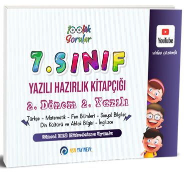 7. Sınıf Yazılı Hazırlık Kitapçığı 2. Dönem 2. Yazılı