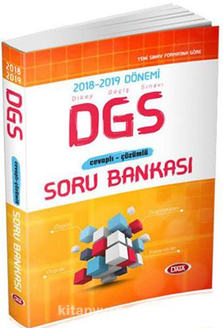 2018-2019 DGS Soru Bankası Cevaplı-Çözümlü