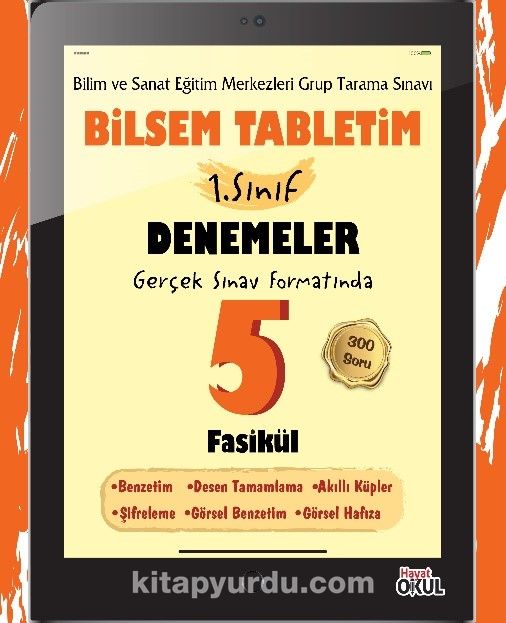 Bilsem Tabletim 1. Sınıf Denemeler 5 Fasikül