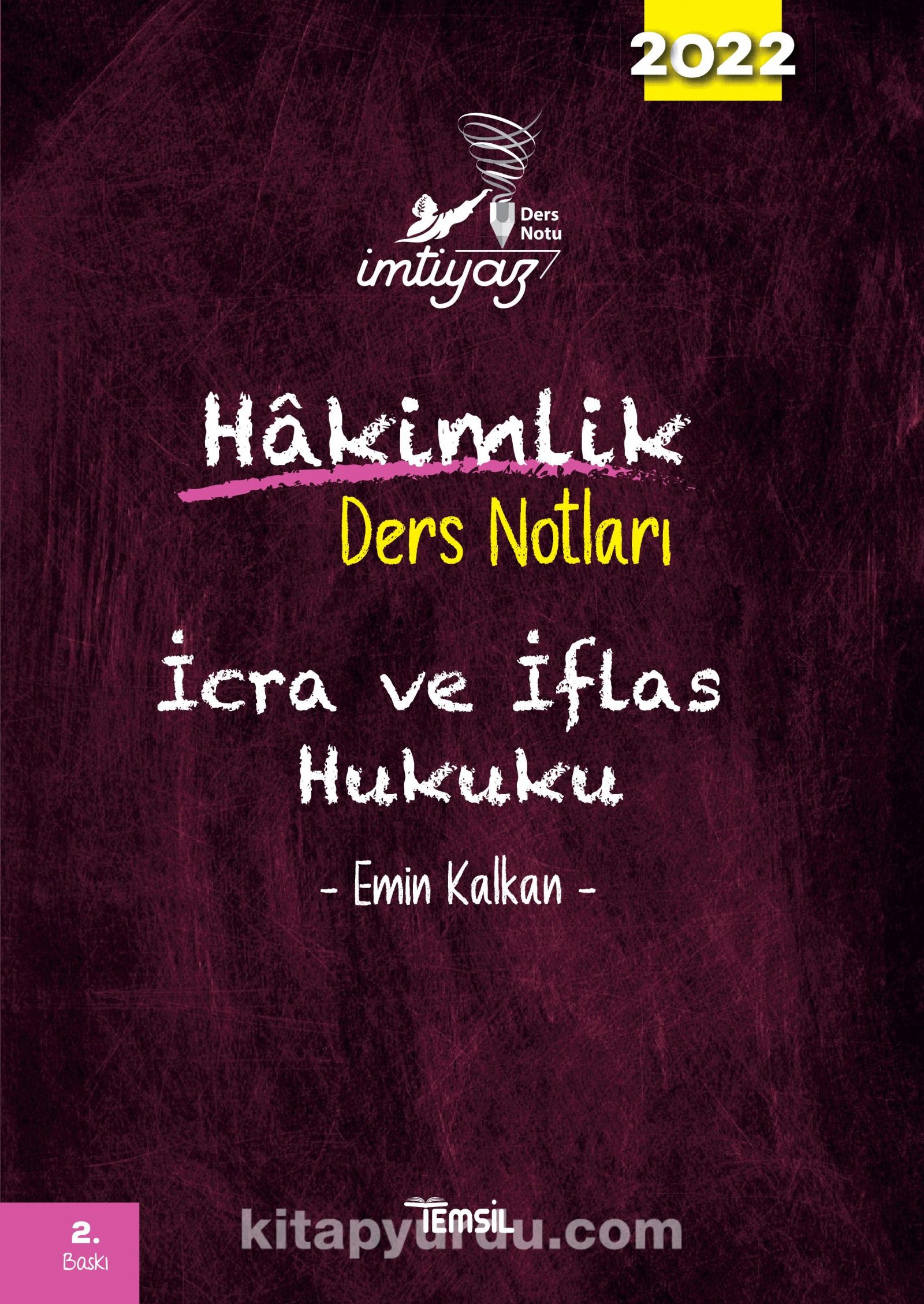 İmtiyaz İcra ve İflas Hukuku Hakimlik Ders Notları