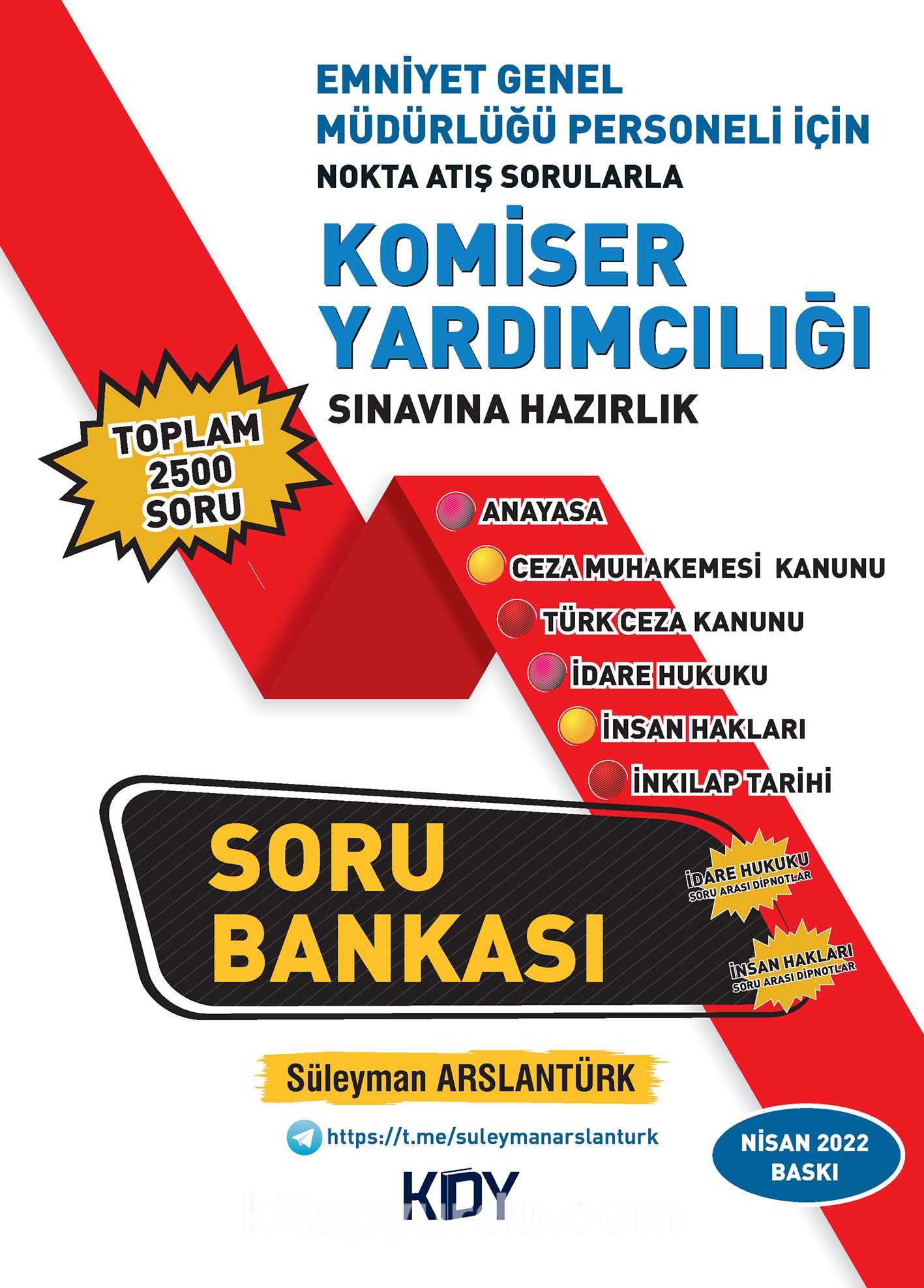 Komiser Yardımcılığı Sınavına Hazırlık Soru Bankası