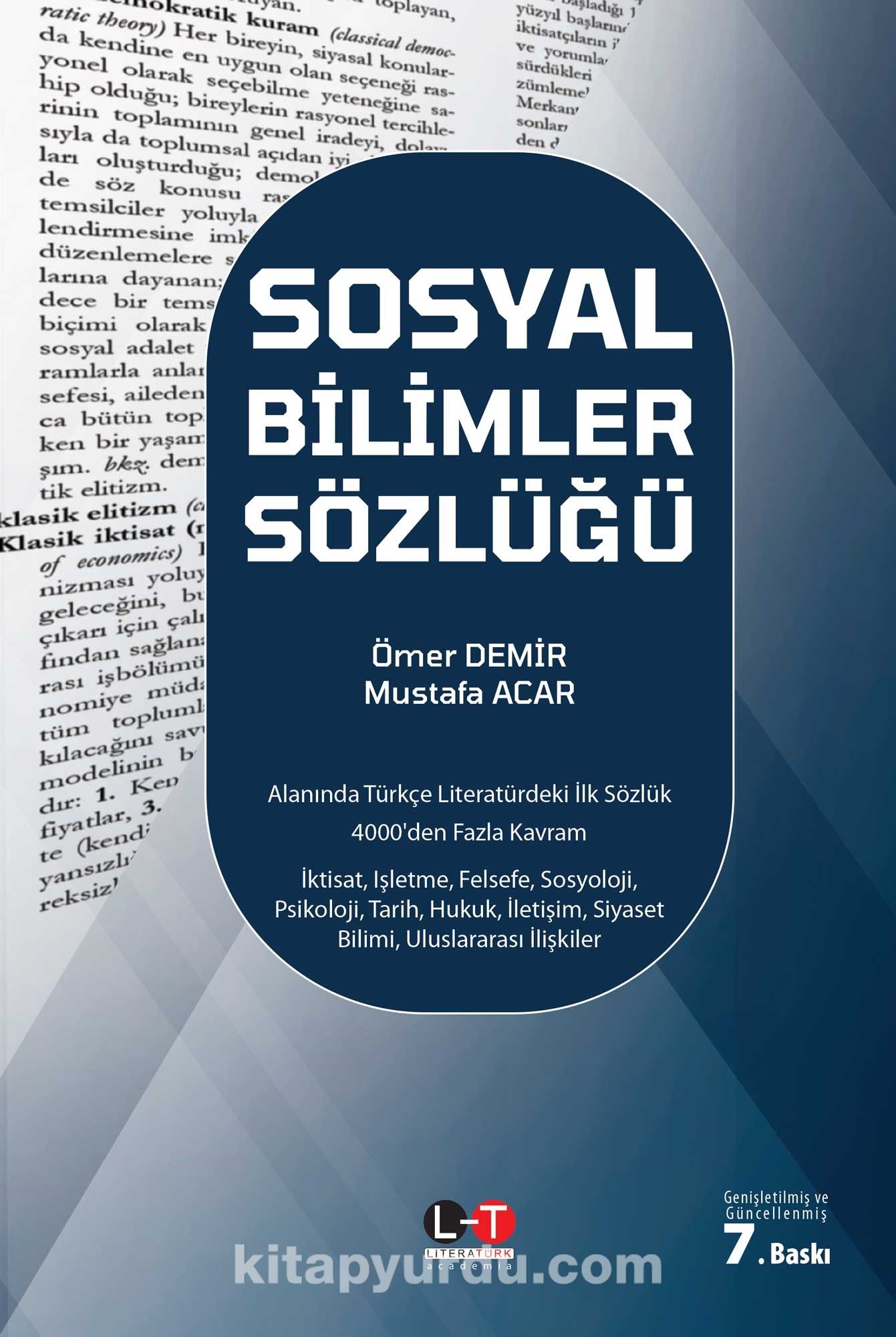 Sosyal Bilimler Sözlüğü