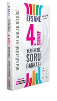 4.Sınıf Din Kültürü ve Ahlak Bilgisi Efsane Yeni Nesil Soru Bankası