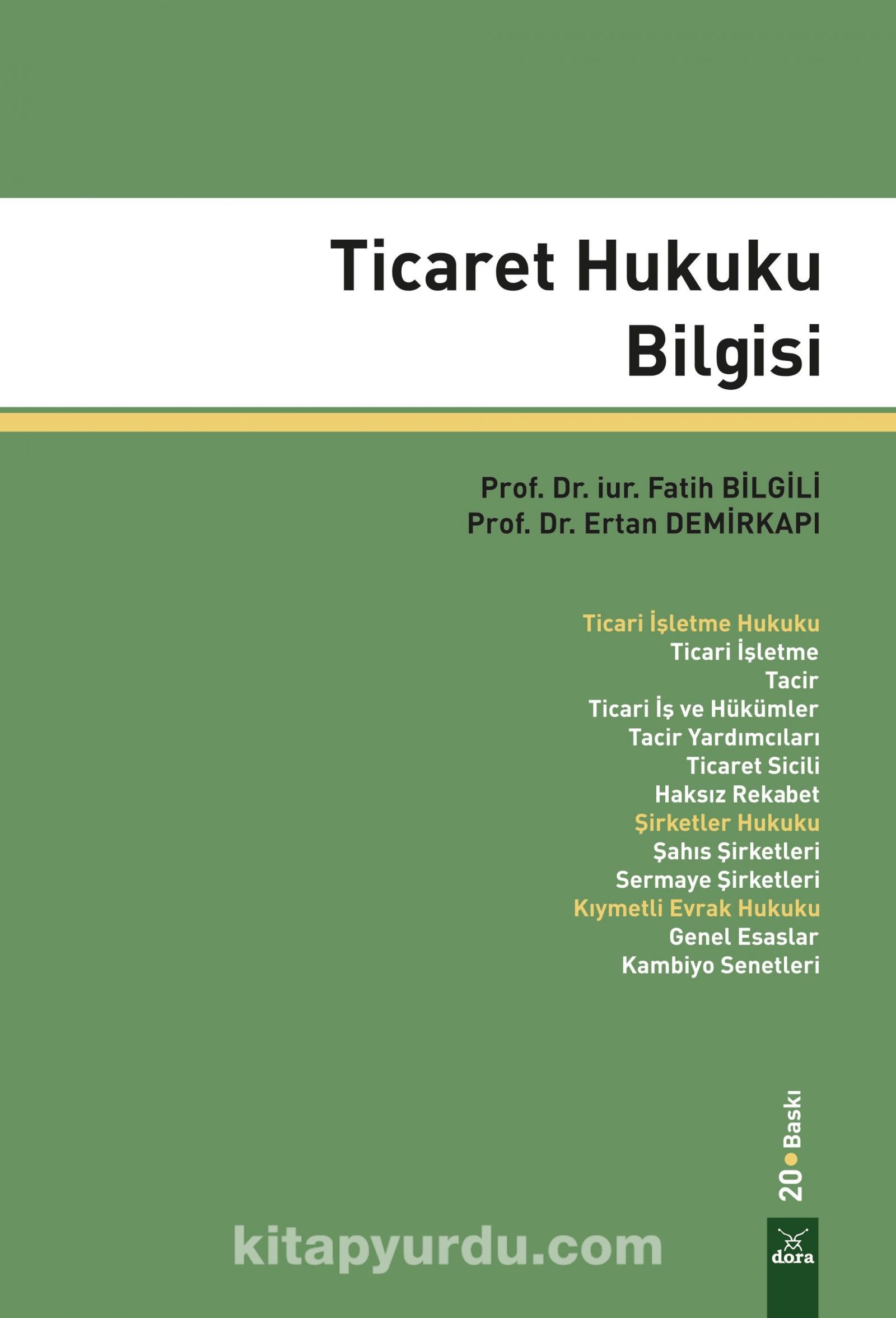 Ticaret Hukuku Bilgisi