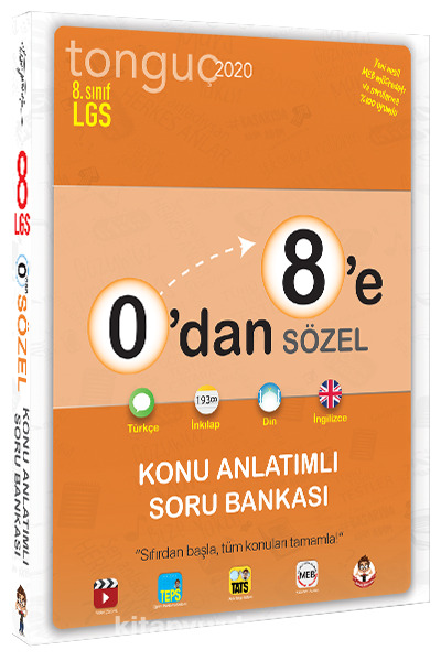 0’dan 8’e Sözel Konu Anlatımlı Soru Bankası