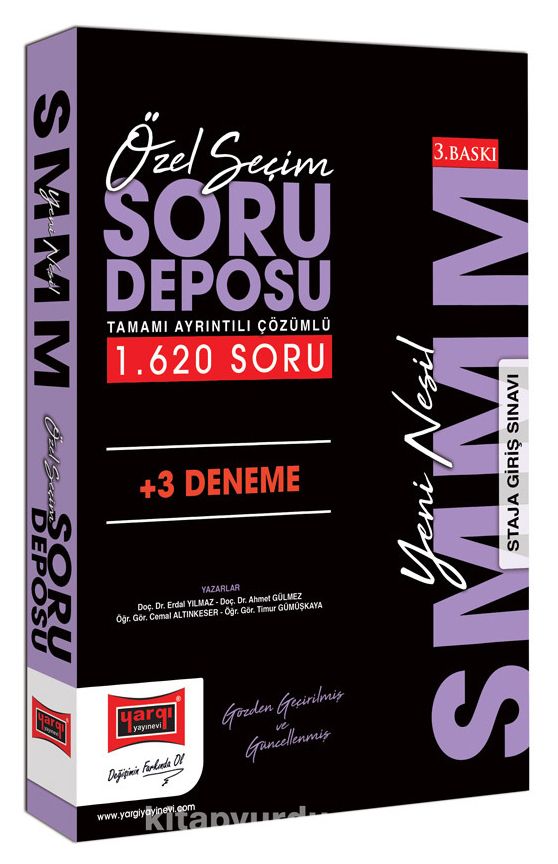 2023 SMMM Tamamı Ayrıntılı Çözümlü Özel Seçim Soru Deposu +3 Deneme