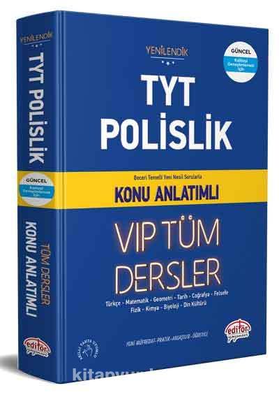 TYT Polislik VIP Tüm Dersler Konu Anlatımlı