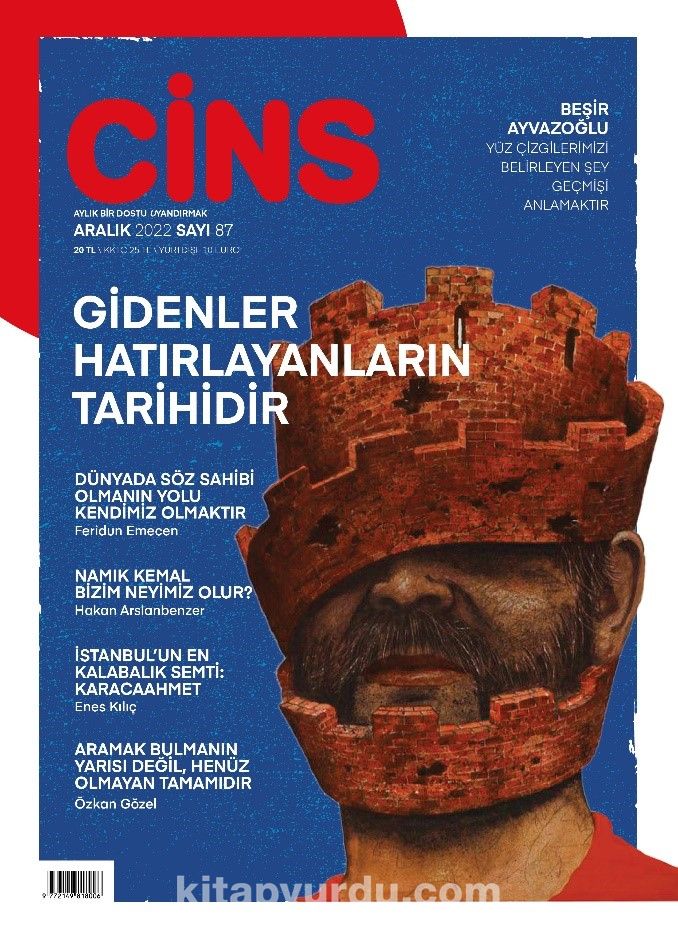 Cins Aylık Kültür Dergisi Sayı:87 Aralık 2022