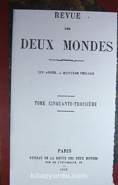 Revue Des Deux Mondes / Tome Cinquante-Troisieme (6-D-6)