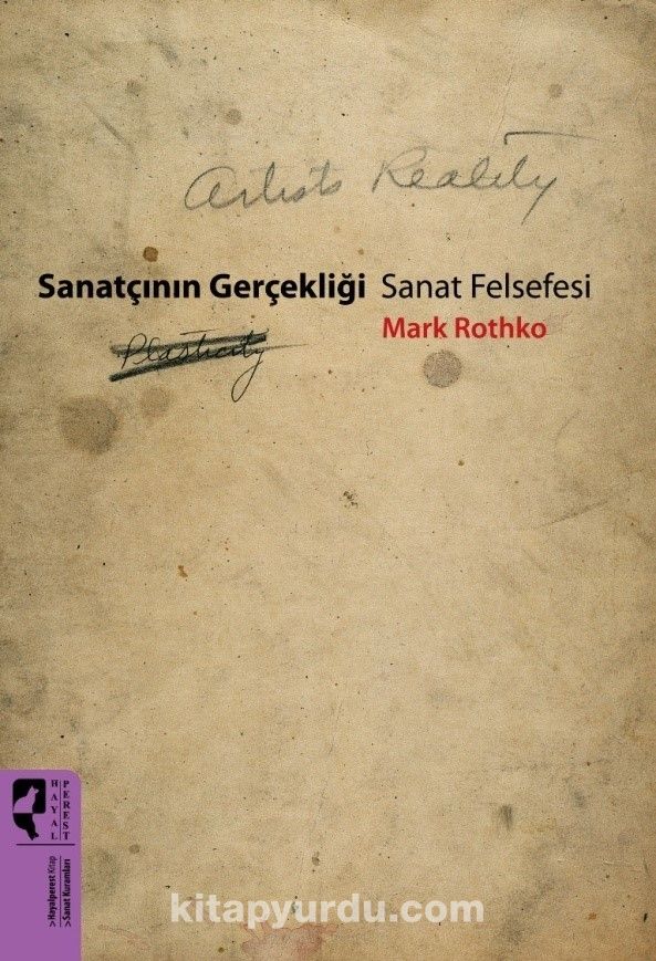 Sanatçının Gerçekliği Sanat Felsefesi