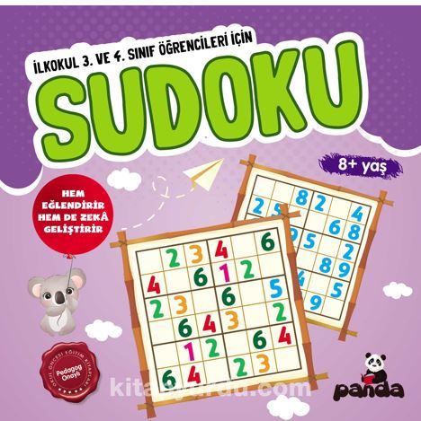 Sudoku 8 Yaş – İlkokul 3 ve 4. Sınıflar İçin