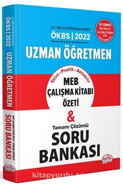 Uzman Öğretmen Meb Çalışma Kitabı Özeti ve Tamamı Çözümlü Soru Bankası