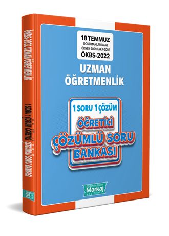 Uzman Öğretmenlik 1 Soru -  1 Çözüm Öğretici Çözümlü  Soru Bankası