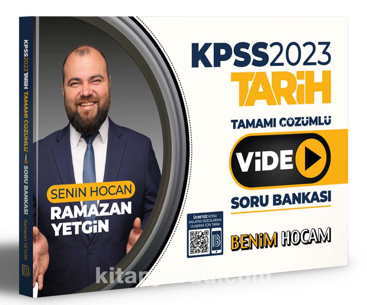 2023 KPSS Tarih Tamamı Video Çözümlü Soru Bankası