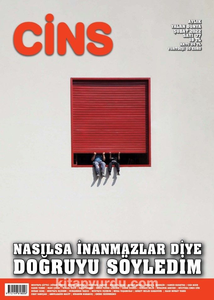 Cins Aylık Kültür Dergisi Sayı:77 Şubat 2022