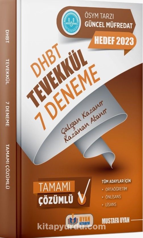 DHBT Tevekkül 7 Deneme (2022-2023)