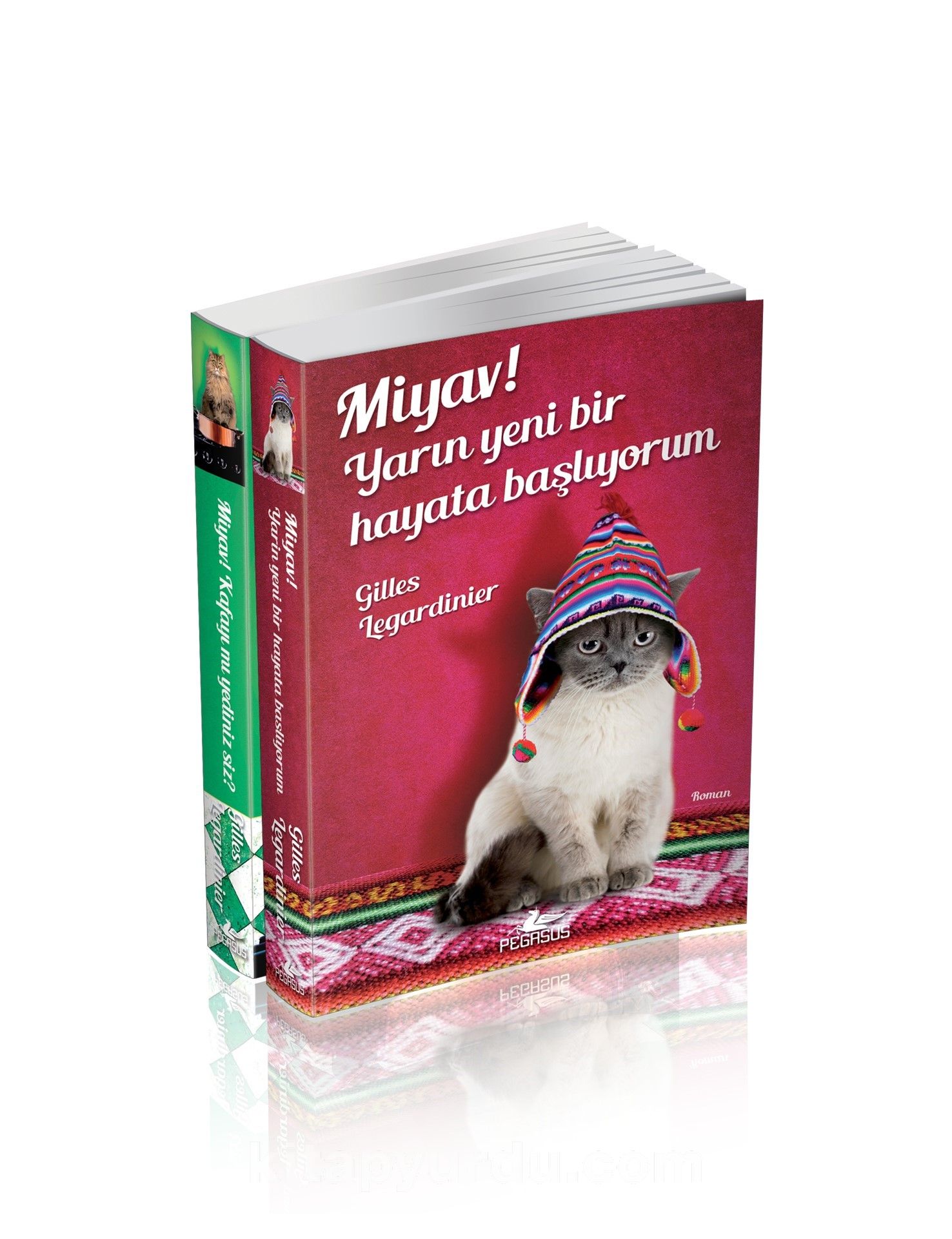 Miyav! Yarın Yeni Bir Hayata Başlıyorum + Miyav! Kafayı mı Yediniz Siz? (2 Kitap Takım Set)