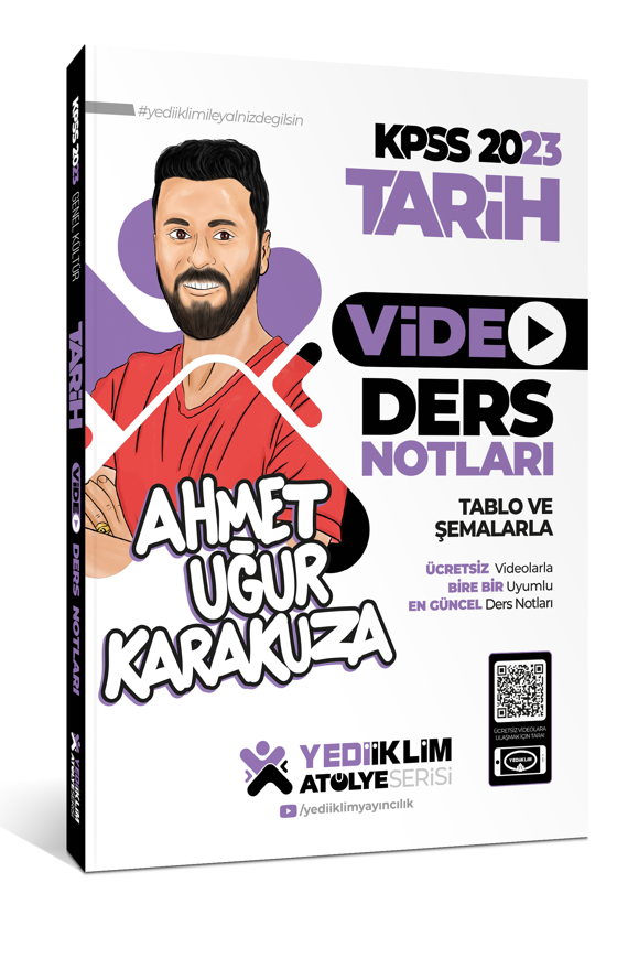 2023 KPSS Atölye Serisi Tarih Video Ders Notları