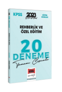 2023 KPSS Eğitim Bilimleri Rehberlik ve Özel Eğitim Tamamı Çözümlü 20 Deneme