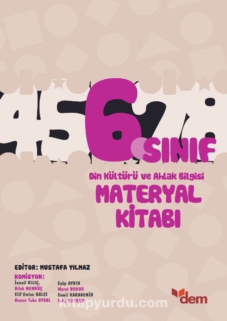 6. Sınıf Din Kültürü ve Ahlak Bilgisi Materyal Kitabı